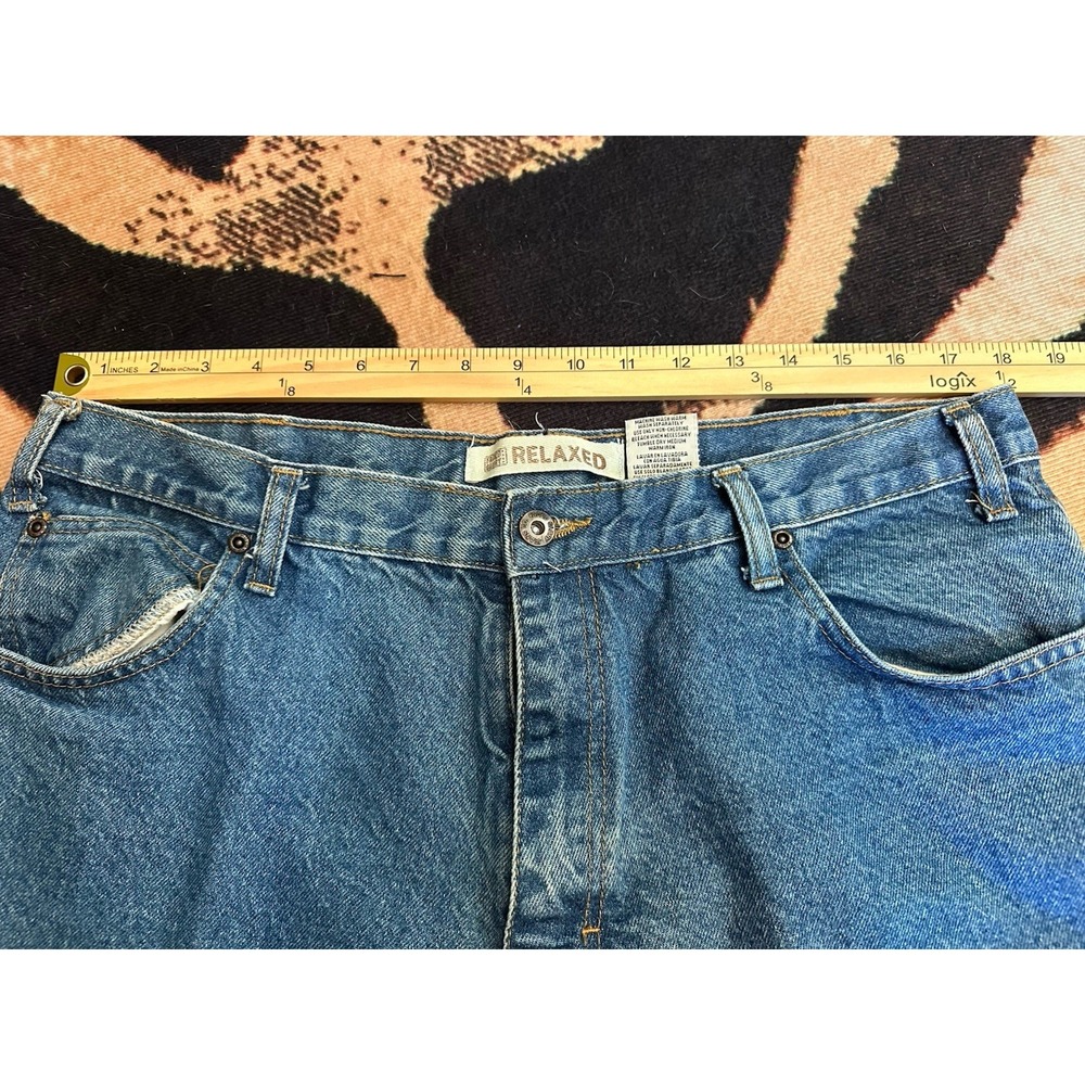 Vintage Faded Glory Relaxed Fit Jeans 38 x 32 - Picture 5 of 7
